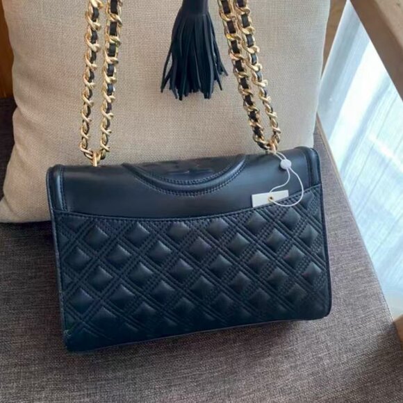 TORY BURCH FLEMING shoulder bag black - Picture 2 of 8